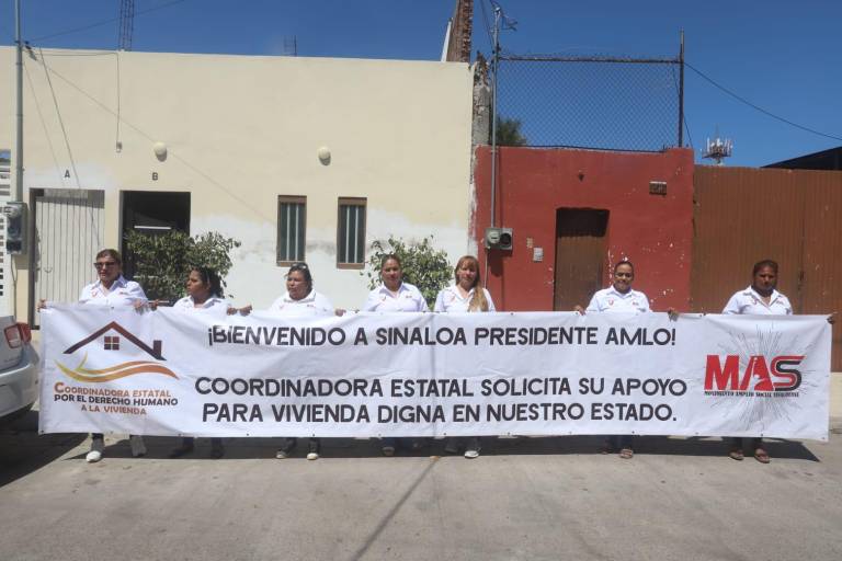 Con marcha exigirán a AMLO construcción de mil casas en Sinaloa