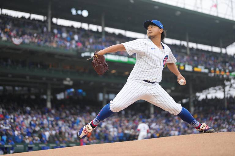 Shota Imanaga lleva no-hitter hasta el sexto inning en impresionante debut en MLB