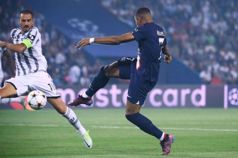PSG supera a la Juventus con un Kylian Mbappé en plan goleador