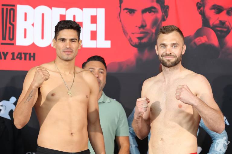 ‘Zurdo’ Ramírez libra la báscula y está listo para enfrentar a Dominic Boesel