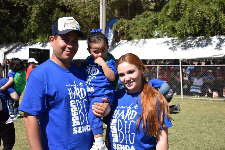 Compiten rojos y azules en convivencia en el Instituto Senda