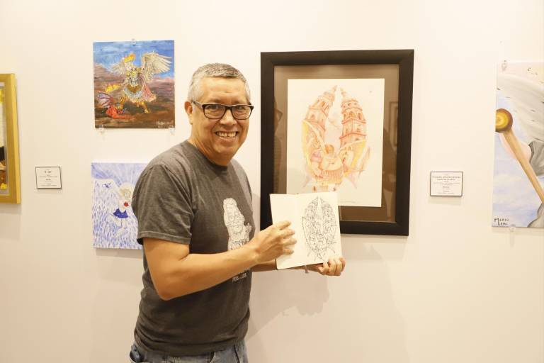 Tania Sarahí Ramírez Flores es la ganadora con su obra ‘8-bit’