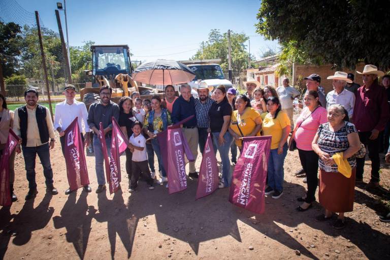 Arranca pavimentación de la calle Emiliano Zapata de la sindicatura de Tepuche