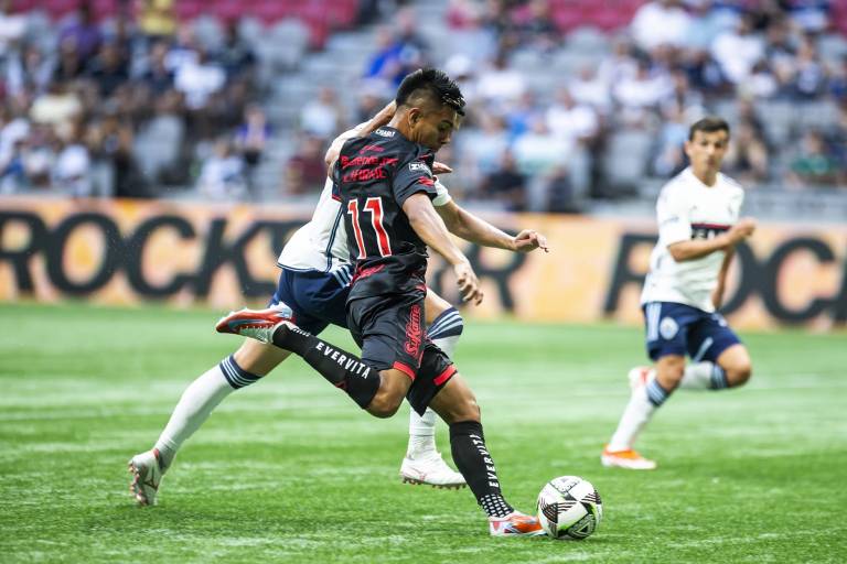 Xolos se despide de la Leagues Cup con derrota ante Vancouver Whitecaps