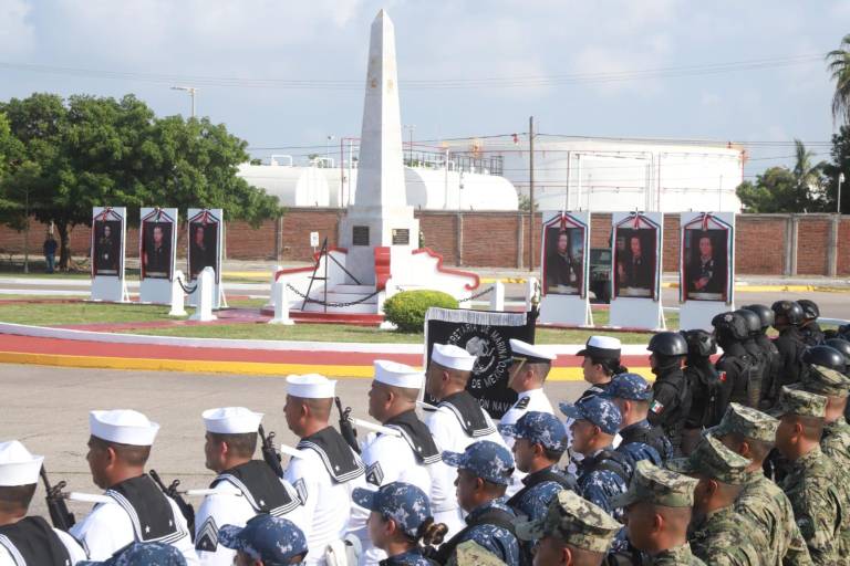 Conmemoran la Gesta Heroica de los Niños Héroes de Chapultepec