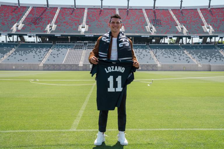 Presentan al ‘Chucky’ Lozano en el San Diego FC