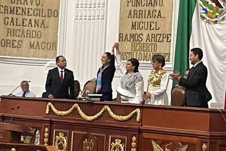 Clara Brugada asume como Jefa de Gobierno de la CdMx