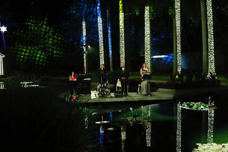 Viven una iluminada ‘Navidad en el Jardín’