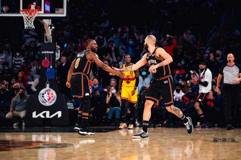 Knicks apaleó a Hawks en el Madison Square Garden