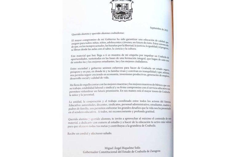 $!Leyenda del gobernador de Coahuila en los libros de texto.