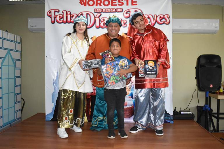 Llegan los Reyes Magos de Datemex a Culiacán y transforman la ilusión de los pequeños en alegría