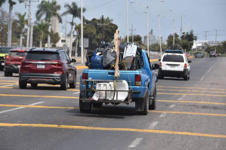 Último día de Semana Santa en Culiacán, las calles se mantienen solitarias