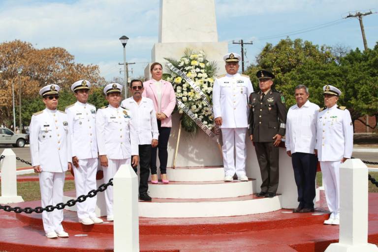 Conmemora Marina la Gesta Heroica de la Defensa del Puerto de Veracruz