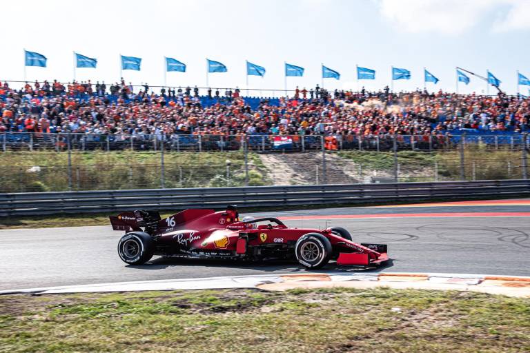 Leclerc marca el mejor tiempo en el segundo entrenamiento del GP de Países Bajos