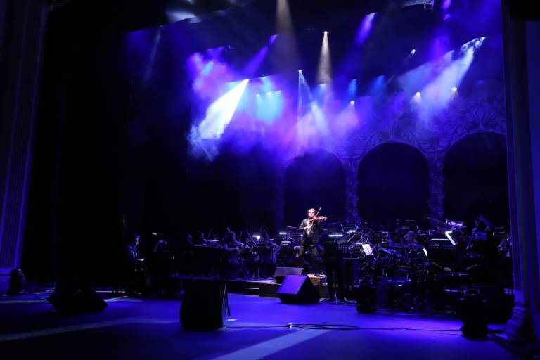 Brilla Alexandre Da Costa y su violín en la Velada de las Artes