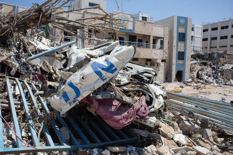 Israel ataca un convoy de la ONU que se dirigía a la ciudad de Gaza