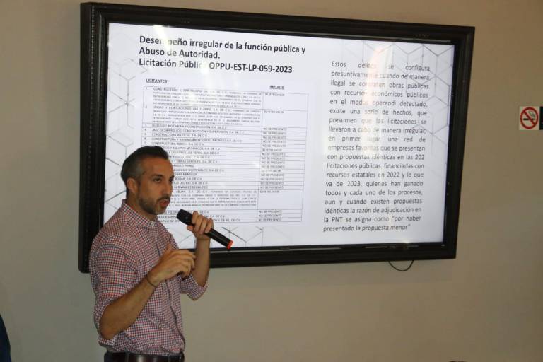 El Partido Sinaloense denuncia presunta corrupción en Gobierno de Sinaloa