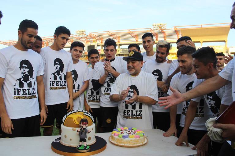 Dorados de Sinaloa recuerda a Diego Maradona en su cumpleaños