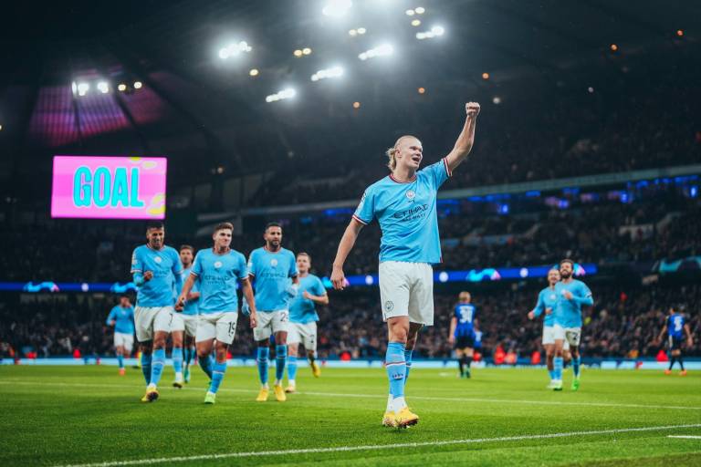 Triunfos contundentes de Manchester City y Dortmund en la Champions League