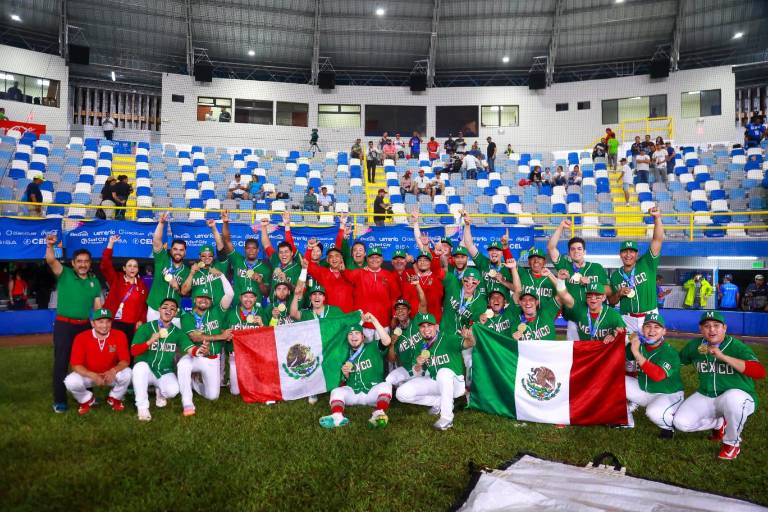 México hace historia con oro en beisbol