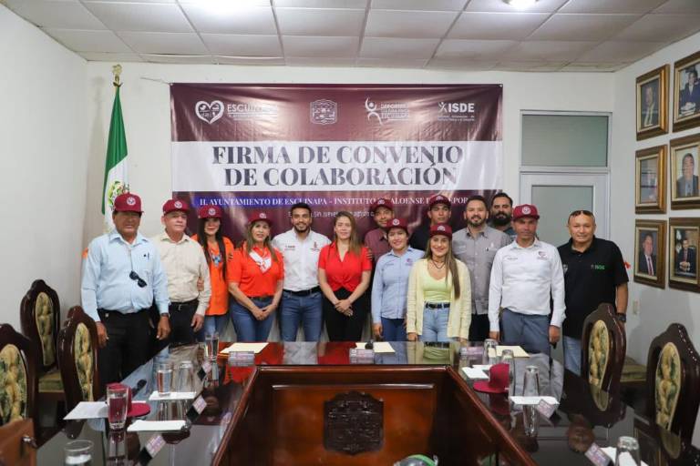 Isde y Ayuntamiento de Escuinapa firman Convenio de Colaboración deportiva
