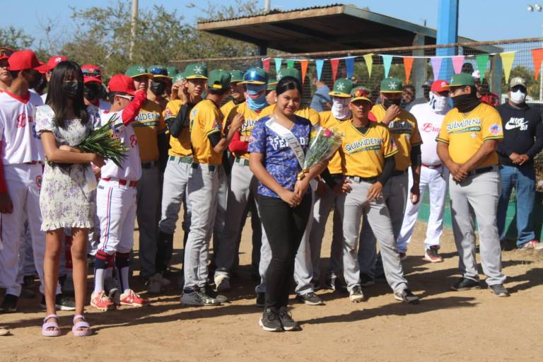 Inauguran la edición 42 de la Liga de Beisbol Infantil y Juvenil Quintero Castañeda
