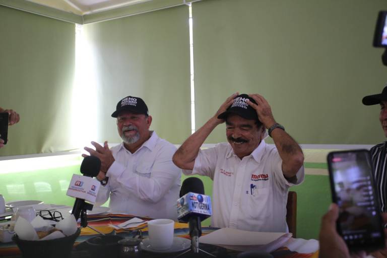 Militantes de Morena anuncian apoyo a Guillermo Romero