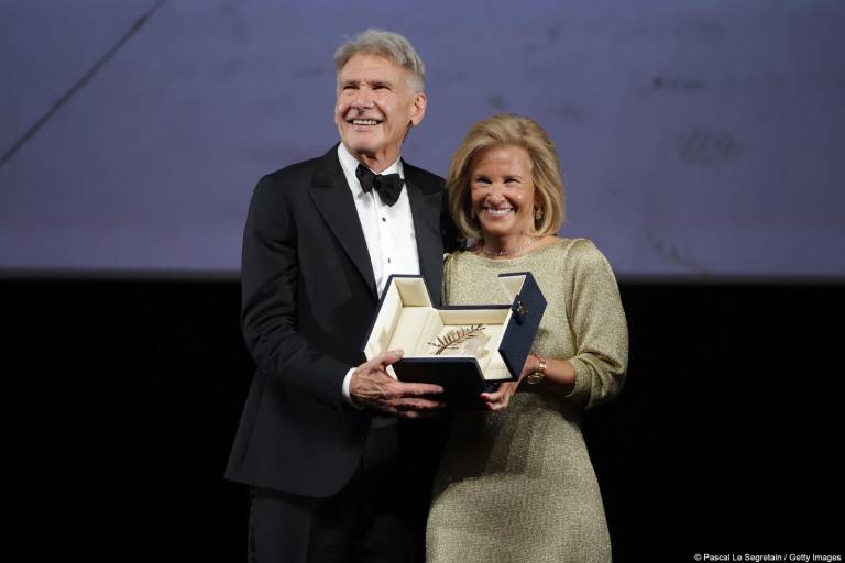 Reconoce Cannes a Harrison con la Palma de Oro honorífica