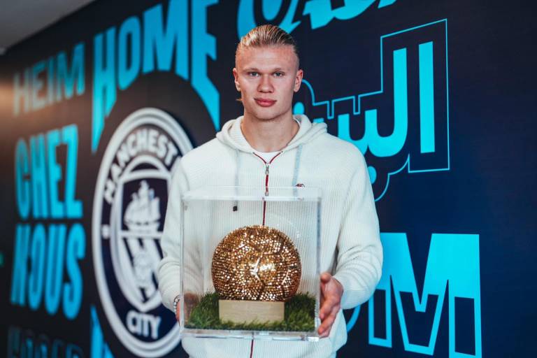 Erling Haaland es el favorito para llevarse el The Best