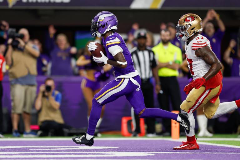 Los Vikings rompen las quinielas al derrotar a los 49ers