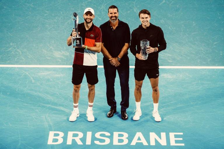 Grigor Dimitrov se proclama campeón en Brisbane tras imponerse a Holger Rune