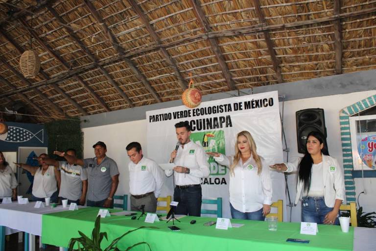 Nombran a Fernanda Oceguera presidenta del PVEM en Escuinapa