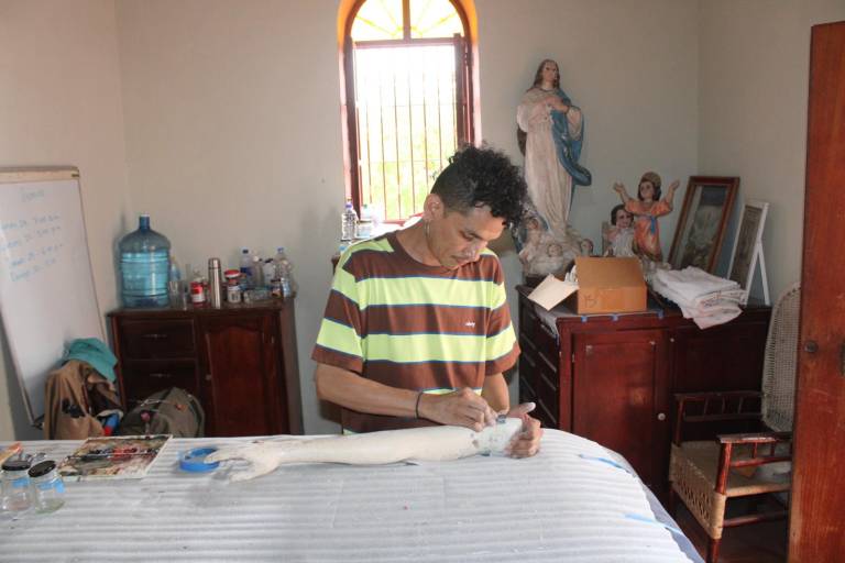 INAH restaura imágenes del Siglo 17 en templo de Nuestra Señora de La Candelaria en Matatán