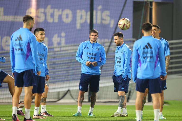 Argentina entrena a puerta cerrada de cara a la semifinal