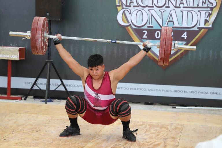 Cierra pesas con cuatro medallas para Sinaloa en Juegos Conade