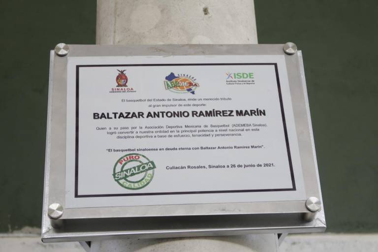 Rinden homenaje póstumo a Baltazar Ramírez