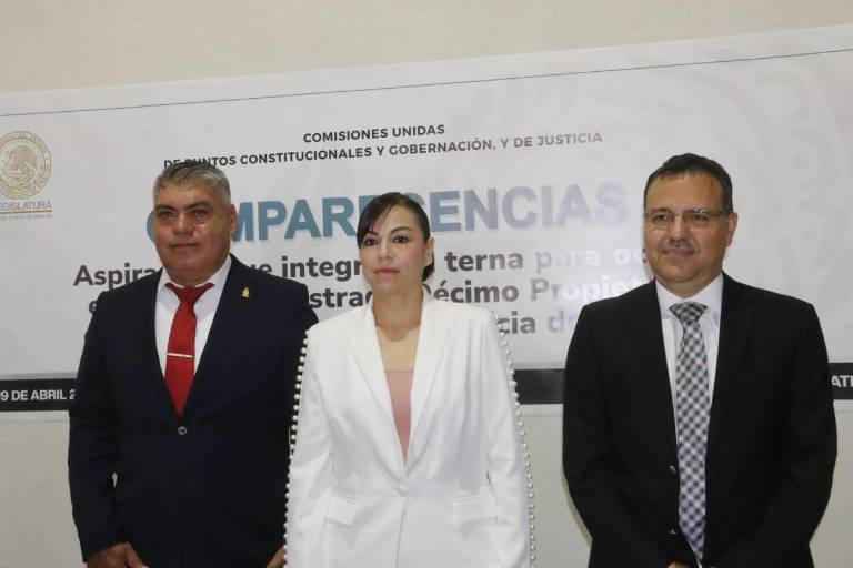 Aspirantes a Magistratura comparecen ante diputados locales