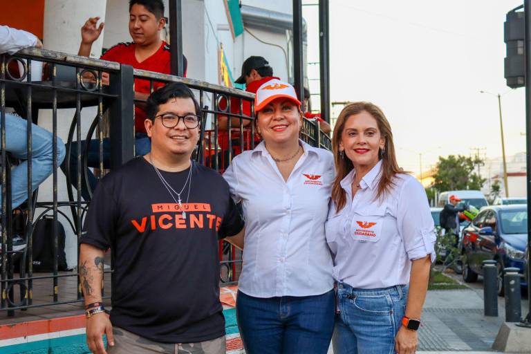Aspirantes al Senado por MC se encuentran con militantes en Mazatlán