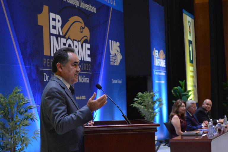 Rinde el Rector su Primer Informe de Labores al frente de la UAS