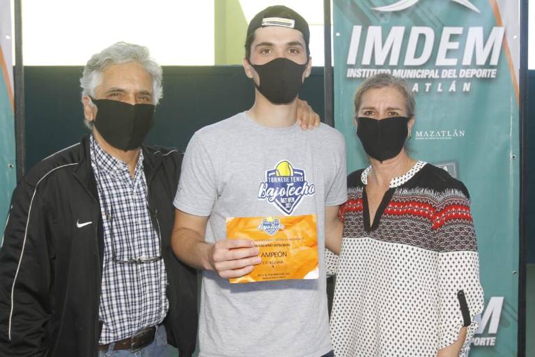 Mariano Hinojos se proclama monarca en el Bajo Techo Mazatlán Open 2021