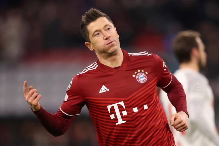 Robert Lewandowski fulmina al Salzburgo y mete al Bayern a los cuartos de final de la Champions