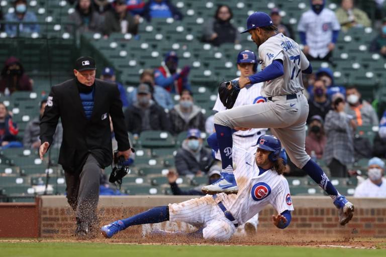 Cachorros apalean a Clayton Kershaw y a los Dodgers