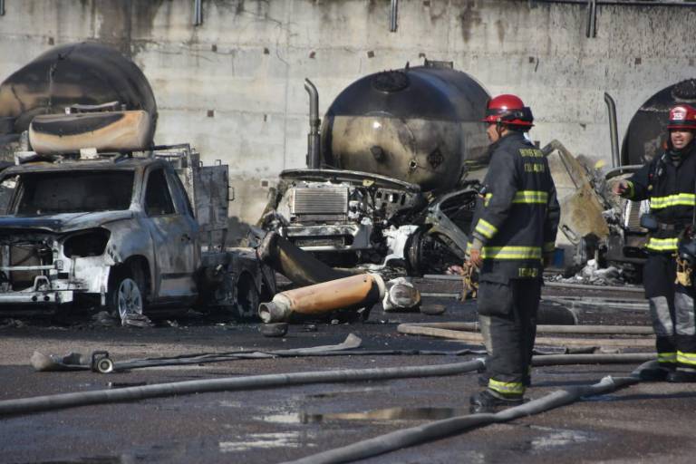Incendio en planta de gas ya fue controlado y no hay heridos: PC Culiacán