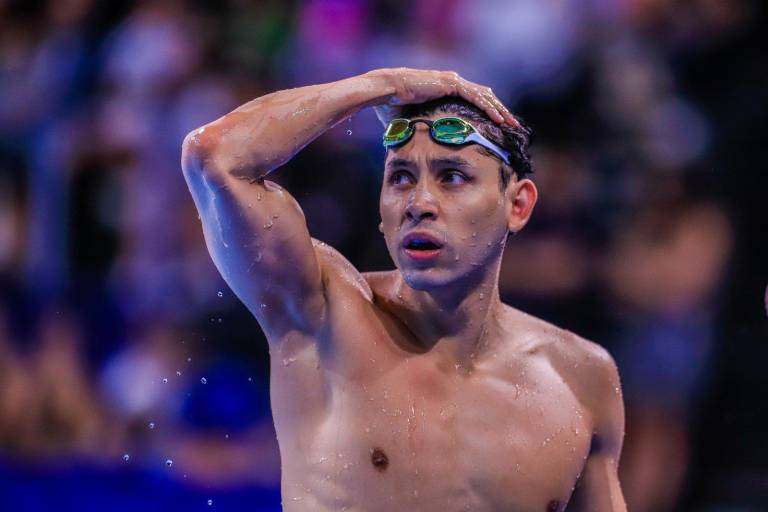 Miguel de Lara compite en semifinales de natación en París 2024, pero queda eliminado