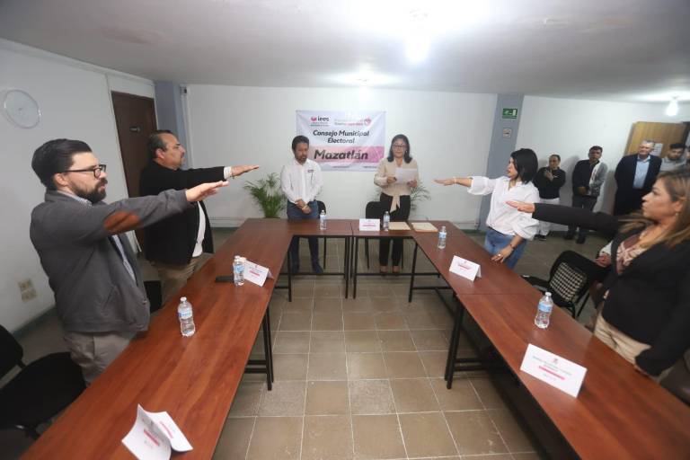 Integran consejos distritales 20, 21, 22 y 23 y el Consejo Municipal Electoral en Mazatlán