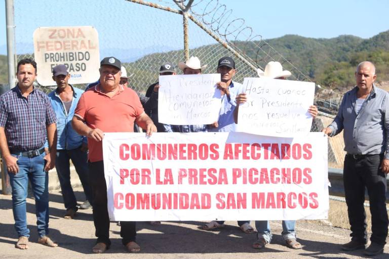 Comuneros exigen pago por terrenos de hidroeléctrica de la Picachos