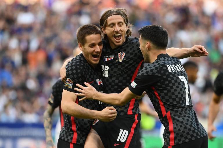 Luka Modric le dio un golpe de gracia a Francia, en la Nations League