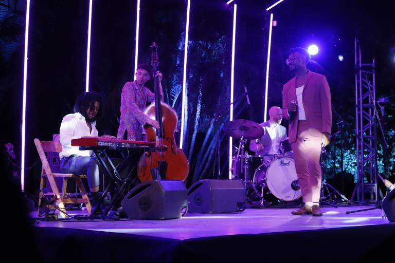 Viven en el Botánico una noche de swing y jazz