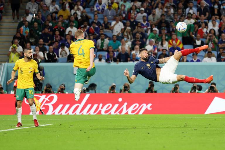 Francia muestra sus credenciales de campeón ante Australia en Qatar 2022
