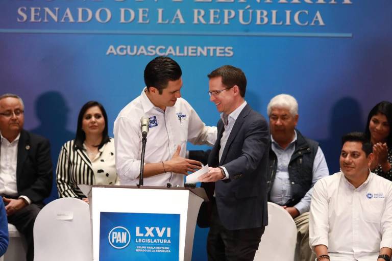 Ricardo Anaya es el nuevo coordinador de los senadores del PAN